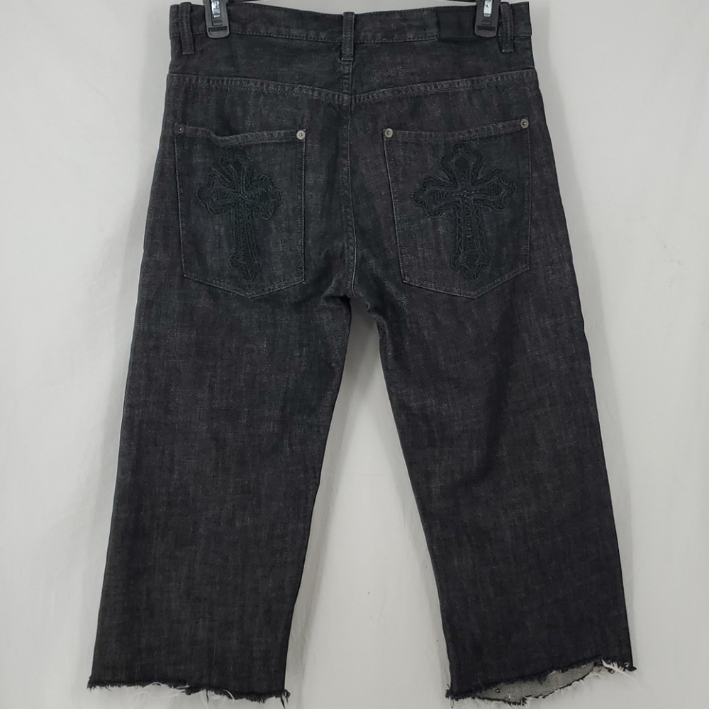 Sean John Denim Long Shorts Black Men's 34 - Picture 5 of 15